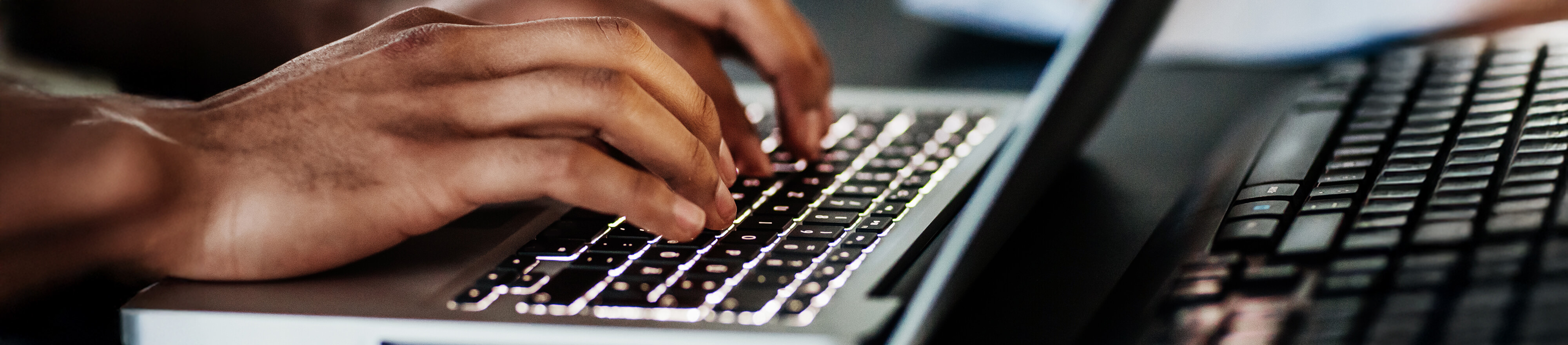 Close-up laptop